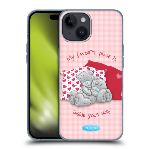 Me To You Classic Tatty Teddy Hug Soft Gel Case for Apple iPhone 15