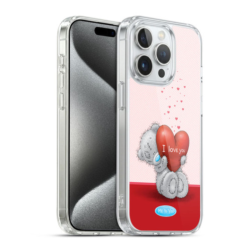 Me To You Classic Tatty Teddy I Love You Soft Gel Case for Apple iPhone 15 Pro & MagSafe