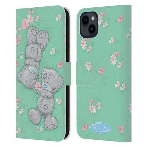 Me To You Classic Tatty Teddy Together Leather Book Wallet Case Cover For Apple iPhone 15 Plus