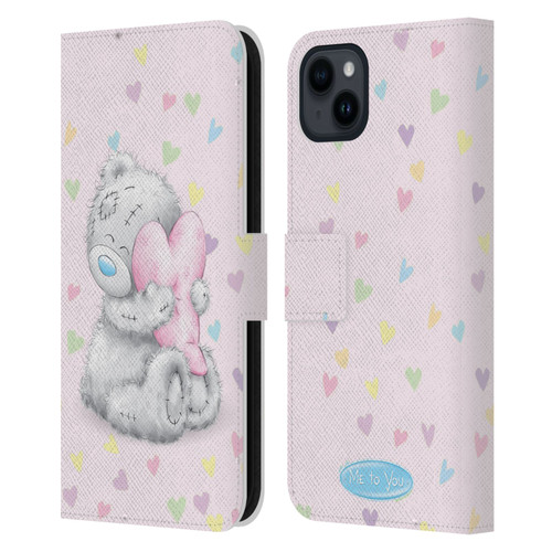 Me To You Once Upon A Time Heart Dream Leather Book Wallet Case Cover For Apple iPhone 15 Plus