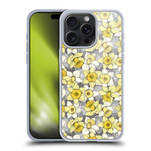 Micklyn Le Feuvre Florals Daffodil Daze Soft Gel Case for Apple iPhone 15 Pro Max