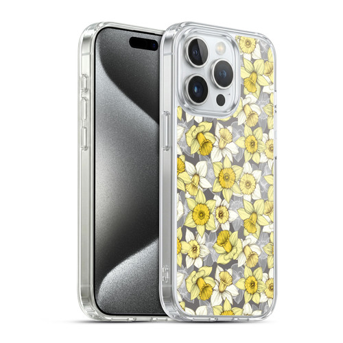Micklyn Le Feuvre Florals Daffodil Daze Soft Gel Case for Apple iPhone 15 Pro & MagSafe