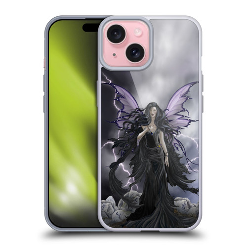 Nene Thomas Gothic Storm Fairy With Lightning Soft Gel Case for Apple iPhone 15