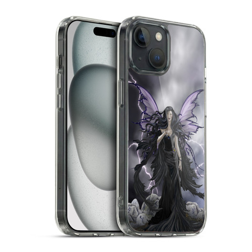 Nene Thomas Gothic Storm Fairy With Lightning Soft Gel Case for Apple iPhone 15 & MagSafe