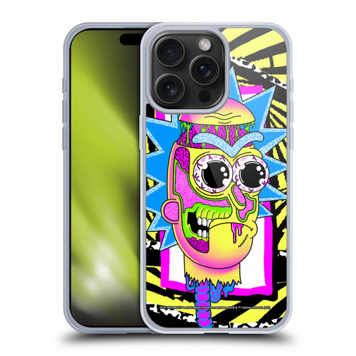 Rick And Morty Season 1 & 2 Graphics Rick Soft Gel Case for Apple iPhone 15 Pro Max