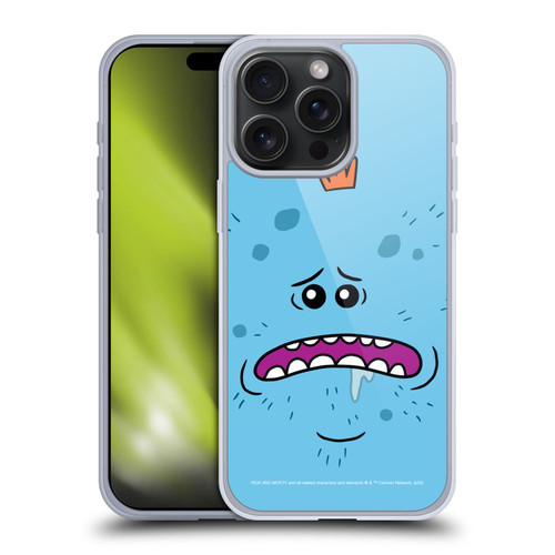 Rick And Morty Season 4 Graphics Mr. Meeseeks Soft Gel Case for Apple iPhone 15 Pro Max