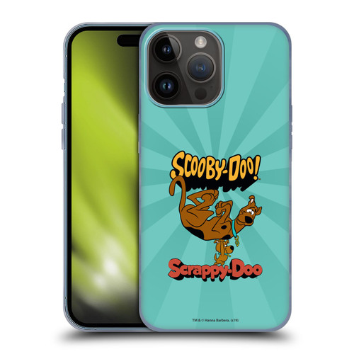 Scooby-Doo 50th Anniversary Scooby And Scrappy Soft Gel Case for Apple iPhone 15 Pro Max