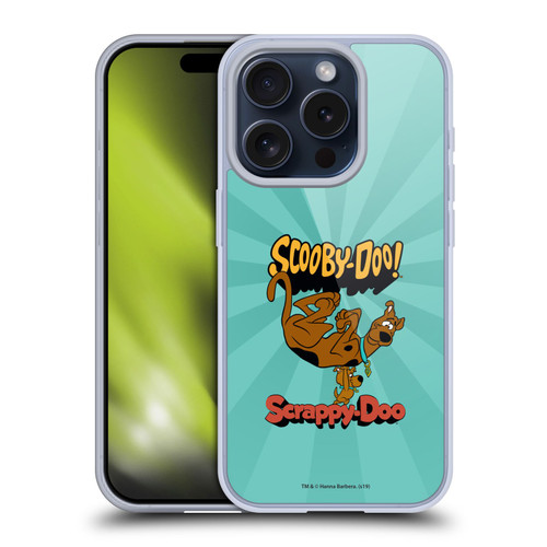 Scooby-Doo 50th Anniversary Scooby And Scrappy Soft Gel Case for Apple iPhone 15 Pro & MagSafe