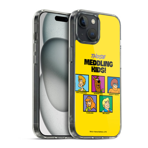 Scooby-Doo Mystery Inc. Meddling Kids Soft Gel Case for Apple iPhone 15 & MagSafe