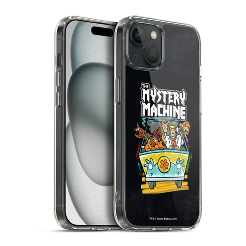 Scooby-Doo Mystery Inc. Grunge Mystery Machine Soft Gel Case for Apple iPhone 15 Plus & MagSafe