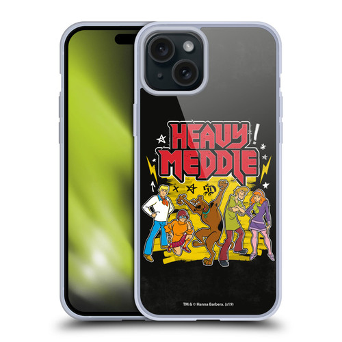 Scooby-Doo Mystery Inc. Heavy Meddle Soft Gel Case for Apple iPhone 15 Plus & MagSafe