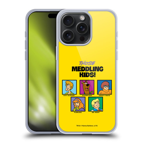 Scooby-Doo Mystery Inc. Meddling Kids Soft Gel Case for Apple iPhone 15 Pro Max & MagSafe
