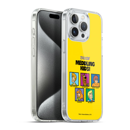 Scooby-Doo Mystery Inc. Meddling Kids Soft Gel Case for Apple iPhone 15 Pro Max & MagSafe