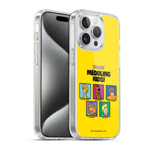 Scooby-Doo Mystery Inc. Meddling Kids Soft Gel Case for Apple iPhone 15 Pro & MagSafe
