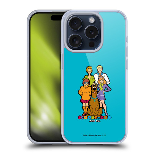 Scooby-Doo Mystery Inc. Scooby-Doo And Co. Soft Gel Case for Apple iPhone 15 Pro