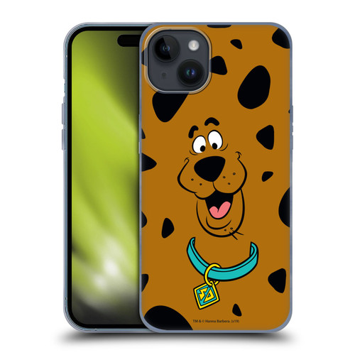 Scooby-Doo Scooby Full Face Soft Gel Case for Apple iPhone 15 Plus