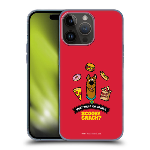 Scooby-Doo Scooby Snack Soft Gel Case for Apple iPhone 15 Pro Max