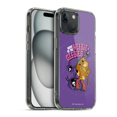 Scooby-Doo Seasons Spiders Soft Gel Case for Apple iPhone 15