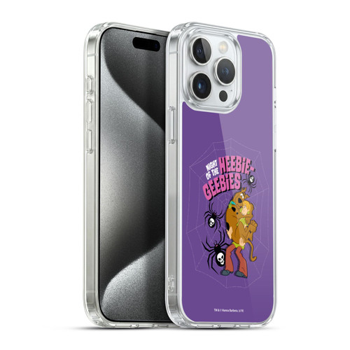 Scooby-Doo Seasons Spiders Soft Gel Case for Apple iPhone 15 Pro Max