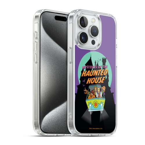 Scooby-Doo Seasons Haunted House Soft Gel Case for Apple iPhone 15 Pro