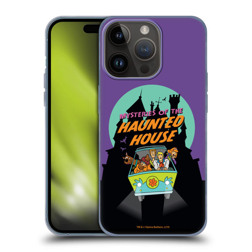 Scooby-Doo Seasons Haunted House Soft Gel Case for Apple iPhone 15 Pro