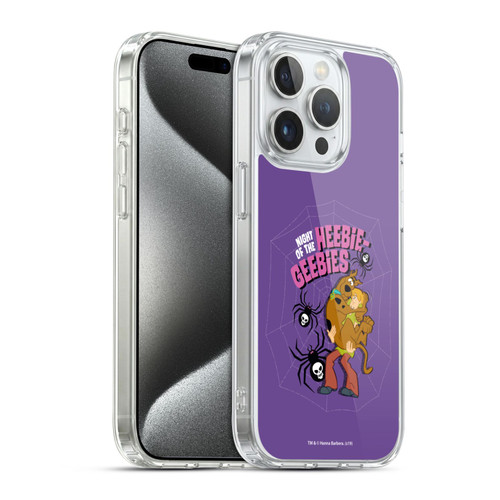 Scooby-Doo Seasons Spiders Soft Gel Case for Apple iPhone 15 Pro