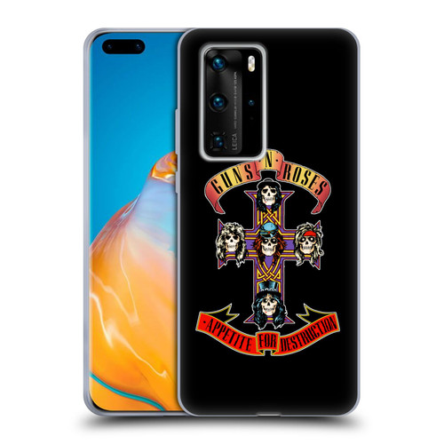 Guns N' Roses Key Art Appetite For Destruction Soft Gel Case for Huawei P40 Pro / P40 Pro Plus 5G
