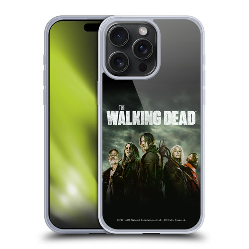 AMC The Walking Dead Season 11 Key Art Poster Soft Gel Case for Apple iPhone 15 Pro Max