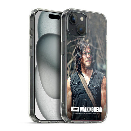 AMC The Walking Dead Daryl Dixon Look Soft Gel Case for Apple iPhone 15 Plus