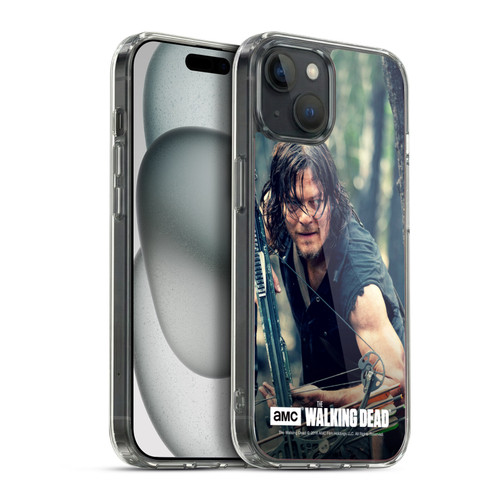 AMC The Walking Dead Daryl Dixon Lurk Soft Gel Case for Apple iPhone 15 Plus