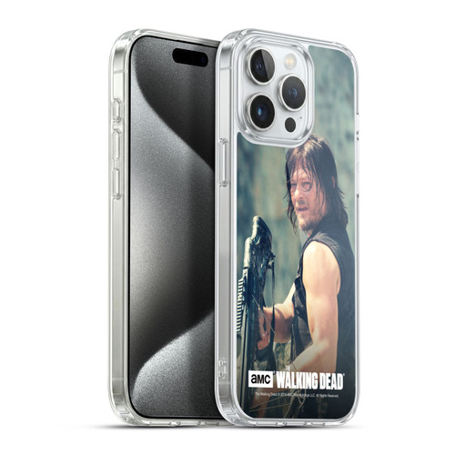 AMC The Walking Dead Daryl Dixon Archer Soft Gel Case for Apple iPhone 15 Pro Max