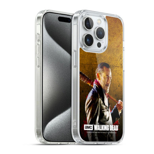 AMC The Walking Dead Negan Lucille 1 Soft Gel Case for Apple iPhone 15 Pro & MagSafe