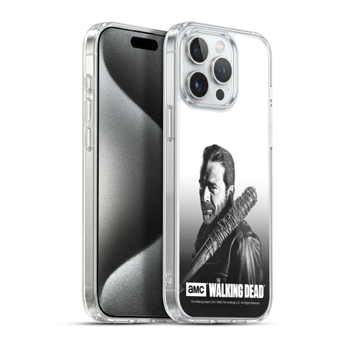 AMC The Walking Dead Filtered Portraits Negan Soft Gel Case for Apple iPhone 15 Pro Max & MagSafe