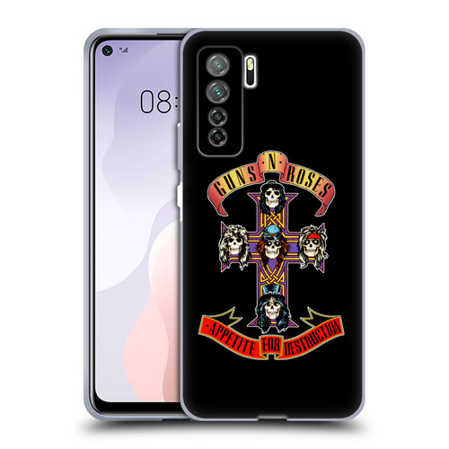 Guns N' Roses Key Art Appetite For Destruction Soft Gel Case for Huawei Nova 7 SE/P40 Lite 5G
