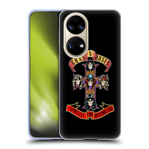 Guns N' Roses Key Art Appetite For Destruction Soft Gel Case for Huawei P50