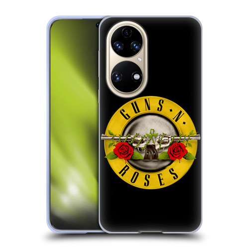 Guns N' Roses Key Art Bullet Logo Soft Gel Case for Huawei P50