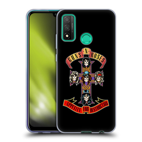 Guns N' Roses Key Art Appetite For Destruction Soft Gel Case for Huawei P Smart (2020)