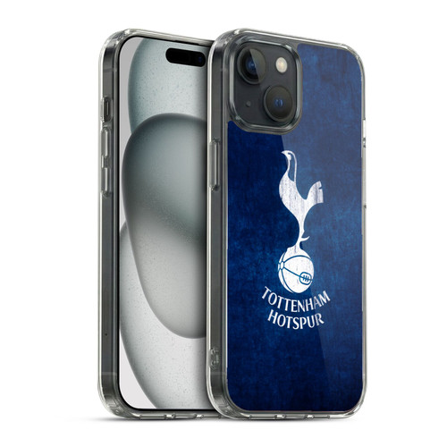 Tottenham Hotspur F.C. Badge Distressed Soft Gel Case for Apple iPhone 15 & MagSafe
