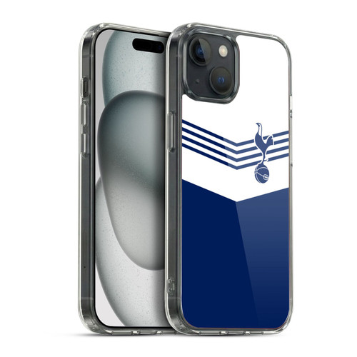 Tottenham Hotspur F.C. Badge 1978 Stripes Soft Gel Case for Apple iPhone 15 Plus & MagSafe