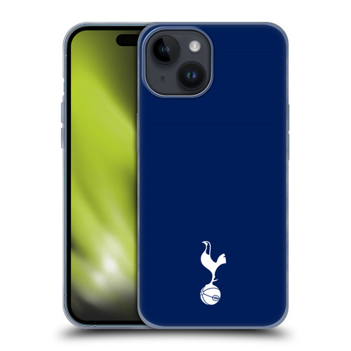 Tottenham Hotspur F.C. Badge Small Cockerel Soft Gel Case for Apple iPhone 15