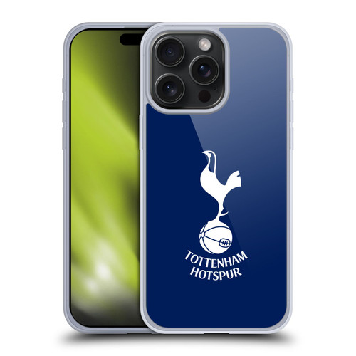 Tottenham Hotspur F.C. Badge Cockerel Soft Gel Case for Apple iPhone 15 Pro Max