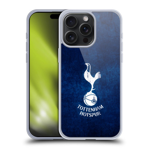 Tottenham Hotspur F.C. Badge Distressed Soft Gel Case for Apple iPhone 15 Pro Max