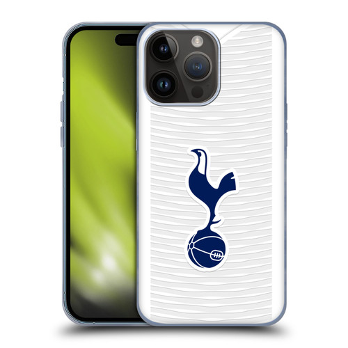 Tottenham Hotspur F.C. 2021/22 Badge Kit Home Soft Gel Case for Apple iPhone 15 Pro Max