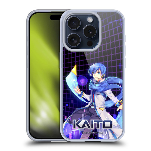 Hatsune Miku Characters Kaito Soft Gel Case for Apple iPhone 15 Pro