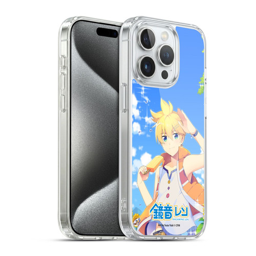Hatsune Miku Characters Kagamine Len Soft Gel Case for Apple iPhone 15 Pro