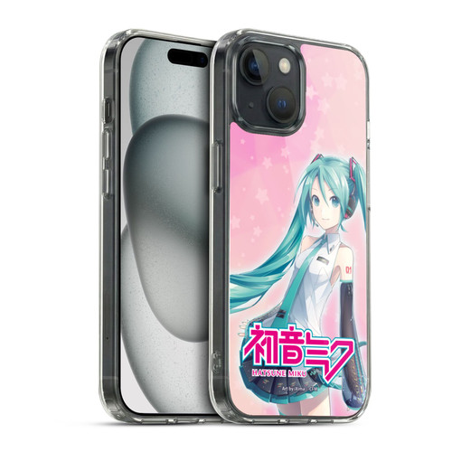 Hatsune Miku Graphics Star Soft Gel Case for Apple iPhone 15 & MagSafe