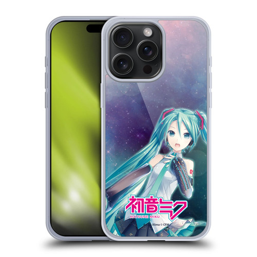 Hatsune Miku Graphics Nebula Soft Gel Case for Apple iPhone 15 Pro Max & MagSafe