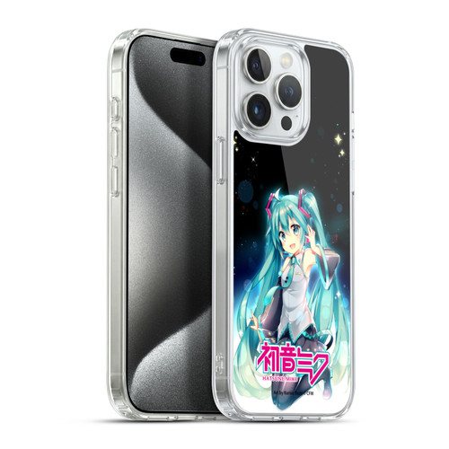 Hatsune Miku Graphics Night Sky Soft Gel Case for Apple iPhone 15 Pro Max & MagSafe