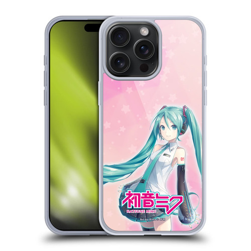 Hatsune Miku Graphics Star Soft Gel Case for Apple iPhone 15 Pro Max