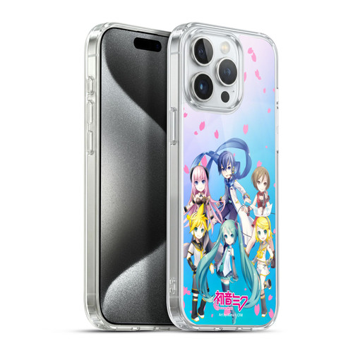 Hatsune Miku Virtual Singers Sakura Soft Gel Case for Apple iPhone 15 Pro Max & MagSafe